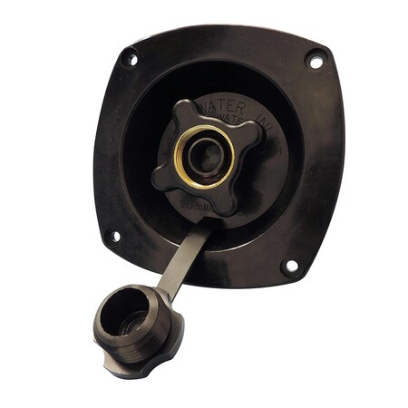 Pentair Shurflo Water Pressure Regulator - Wall Mount - Black - 65 PSI 183-029-16